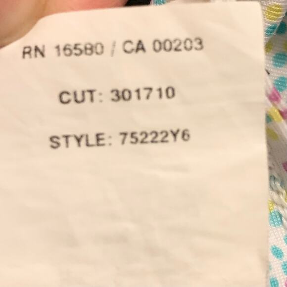 Anne Cole Locker Pastel Dotted Bikini Medium Halter & Back Tie Deep V Belted - Picture 9 of 16